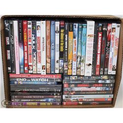 BOX OF ASSORTED DVD MOVIES
