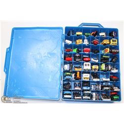 VINTAGE HOT WHEELS CASE FULL OF HOT WHEEL CARS