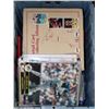 Image 1 : LARGE BIN OF SPORT CARDS AND MEMOROBILIA