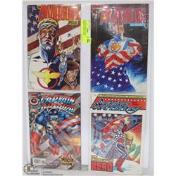 LOT OF 4 COMICBOOK INCL AMERICAN SPECIAL WITH