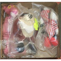 3 NEW VINTAGE COLLECTIBLE LOONEY TUNES TOYS