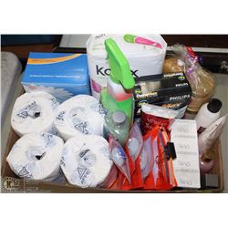 BOX WITH TIDE PODS, FANTASTIC, WOMEN HYGEINE