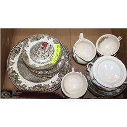 LOT OF VINTAGE JOHNSON BROTHERS CHINA -