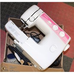 BROTHER SEWING MACHINE WITH PEDDLE