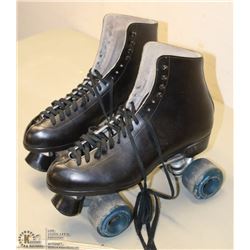 VINTAGE SURE GRIP LEATHER ROLLER SKATES