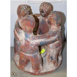 CIRCLE OF FRIENDS ACTEE MAYAN PRIMITVE RED CLAY