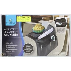 6 POCKET ARMREST ORGANIZER ,FITS COUCHES,CHAIRS