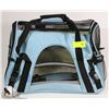 Image 1 : OXFORD LARGE PET TRAVEL CARRIER TOTE,BLUE