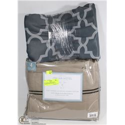 6PC DOUBLE EMBROIDERED MARROW SHEET SET,SIZE FULL