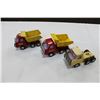 Image 1 : THREE BUNDLE L TOY TRUCKS