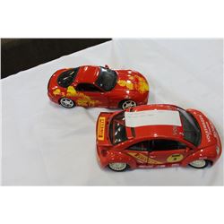 TWO DIE CAST CARS