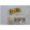 Image 1 : BANKNOTES AND GOLD VIALS
