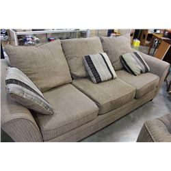 THREE PIECE PILLOW BACK SOFA SET