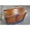 Image 1 : OAK 2-DOOR WASHSTAND