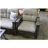 Image 2 : FOUR PIECE PATIO SET LOVESEAT TWO CHAIRS AND COFFEE TABLE