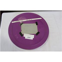 LARGE CASED MOVIE REEL