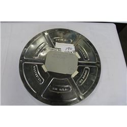 LARGE METAL CASED MOVIE REEL