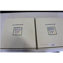 TWO LARGE BOXED MOVIE REELS