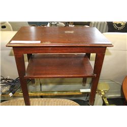 TWO TIER ENDTABLE