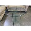 Image 1 : ROUND GLASS DINING TABLE
