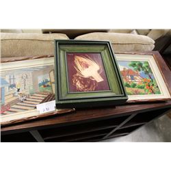 LOT OF SMALL ESTATE PICTURES