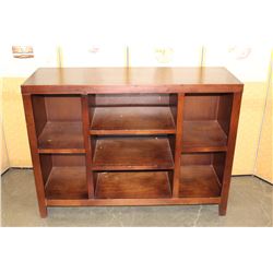 ESPRESSO FINISH CUBICLE STOARGE CABINET