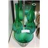 Image 1 : 3 PIECES OF ART GLASS-TWO VASES AND ICE BUCKET