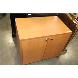 MAPLE 2-DOOR STORAGE CABINET