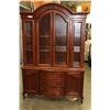 Image 1 : FRENCH PROVINCAL 2 PIECE CHINA CABINET