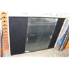 Image 2 : FRAMED DISPLAY BOARD WITH GLASS DOORS