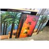 Image 2 : THREE PALM TREE CANVAS PICTURES