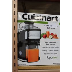 NEW IN BOX CUISINART COMPACT JUICE EXTRACTOR