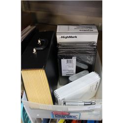 LOT OF OFFICE SUPPLIES