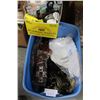 Image 1 : TOTE OF COSTUME ACCESSORIES AND WINGS