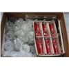Image 1 : BOX OF WINE GLASSES ETC