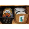 Image 1 : BASKET OF PLATES AND BOX OF PLATES