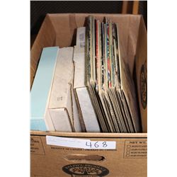 LOT OF COLLECTOR PLATES AND RECORDS