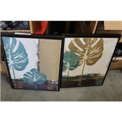 PAIR OF DECORATOR HOME SENSE PICTURES