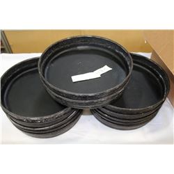 BOX OF OUTDOOR COOKING PANS