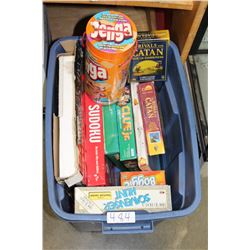 TOTE OF BOARD GAMES