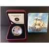 Image 1 : RCM Issue: 2012 10$  Fine Silver HMS Shannon No Tax. C.O.A & Box