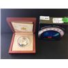 Image 2 : RCM Issue: 2003 20$ Fine Silver Natural Wonders-The Northern Lights, holgram Coin,  No Tax C.O.A & B