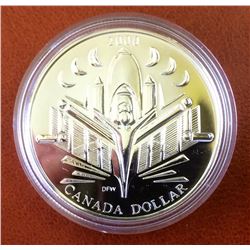 RCM Issue: 2000 1$ Sterling Silver coin, Voyage of Discovery, Brillant Uncirculated C.O.A & Box