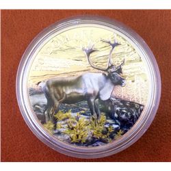 RCM Issue: 2014 20$ Fine Silver TheCaribou, No Tax C.O.A & Box