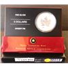 Image 2 : RCM Issue: 2005 5$  Fine Silver 1 OZ Silver Maple Leaf V-J Day, No Tax C.O.A & Box