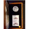 Image 1 : RCM Issue: 2005 5$  Sterling Silver The Walrus and Calf, 1$ Stamp & C.O.A & Box