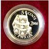 Image 1 : RCM Issue: 2000 10-cent Sterling Silver, Les voltigeurs de Québec, First French -Canadian Regiment C