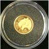 Image 1 : RCM Issue: 2011 0,5 gr Fine Gold Cougar C.O.A & Box