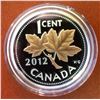 Image 1 : RCM Issue: 2012 1-cent Fine Silver Farewell to the Penny, No Tax C.O.A & Box