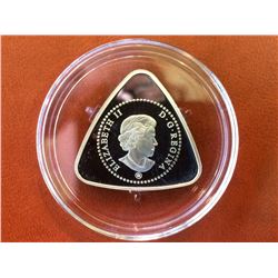 RCM Issue: 2008 50-Cent Sterling Silver Triangle Coin-Milk Delivery, with C.O.A. & Box